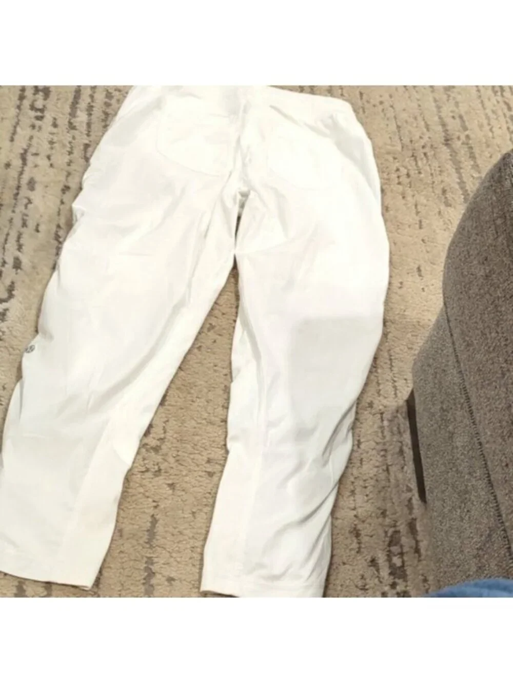 Lululemon Street To Studio Pant II White like new